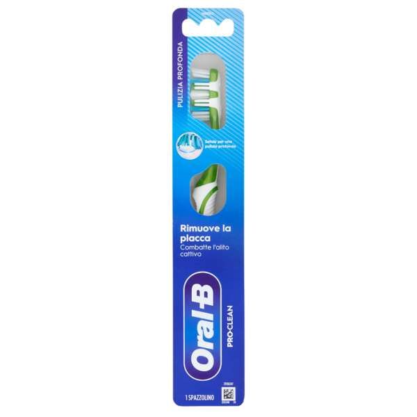 AZ - ORAL B Oral-B Spazzolino Pro-Clean Pulizia Profonda - Medio - MegaPrezzo
