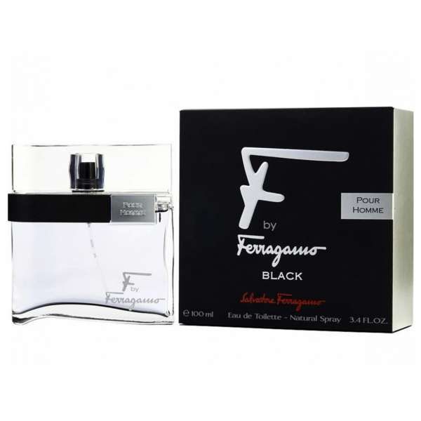 SALVATORE FERRAGAMO Salvatore Ferragamo F Black Profumo EDT Uomo - 100ml - MegaPrezzo