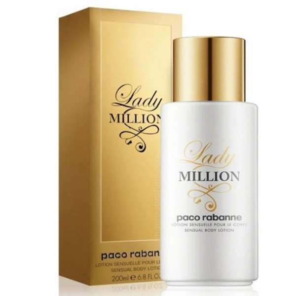 PACO RABANNE Paco Rabanne Lady Million Latte Corpo Donna - 200ml - MegaPrezzo