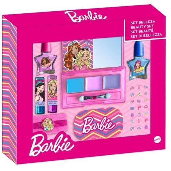 KIDSOAP Barbie Set Bellezza con Trucchi e Smalti - MegaPrezzo