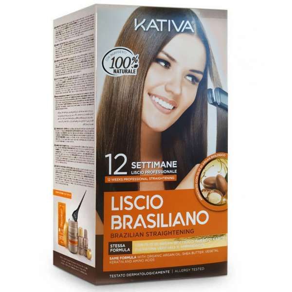 Kativa Kit Stiratura Liscio Brasiliano