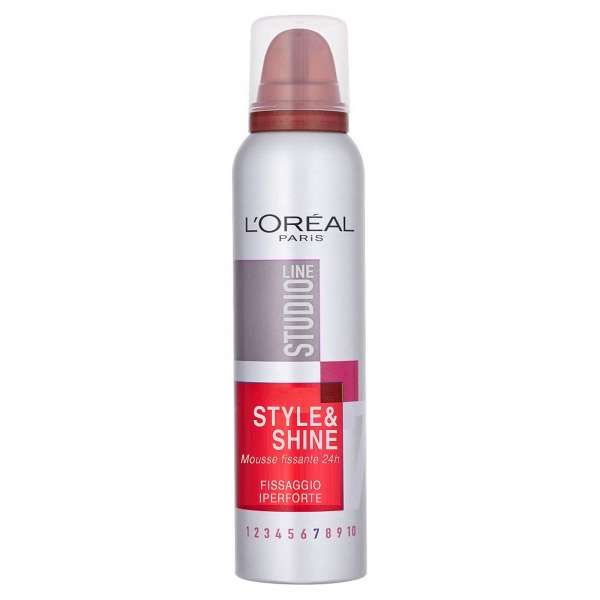 Loreal Paris Studio Style Spuma Shine IperForte - 150ml