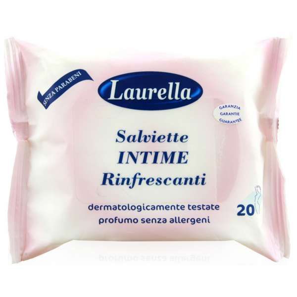 Laurella Salviettine Intime Rinfrescanti - 20pz