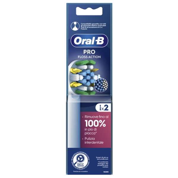 AZ - ORAL B Oral-B Testine di Ricambio Pro Floss Action - 2pz - MegaPrezzo