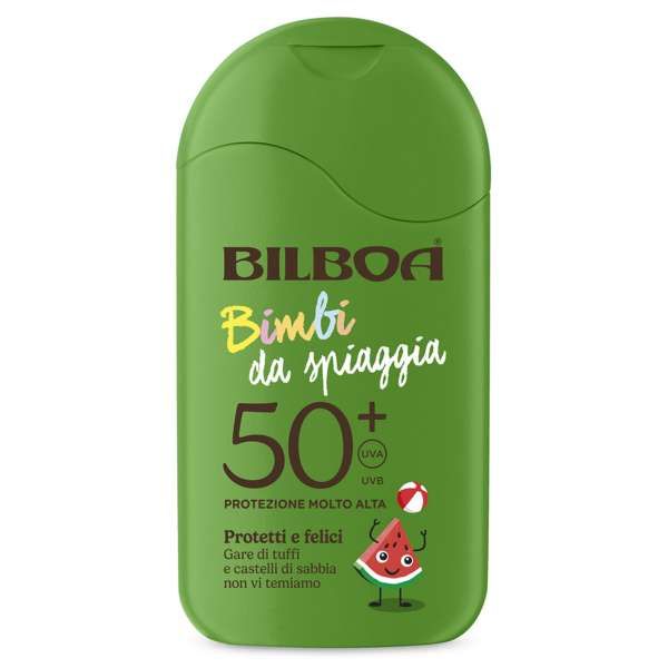 BILBOA Bilboa Bimbi in Spiaggia Crema Solare SPF50+ - 200ml - MegaPrezzo