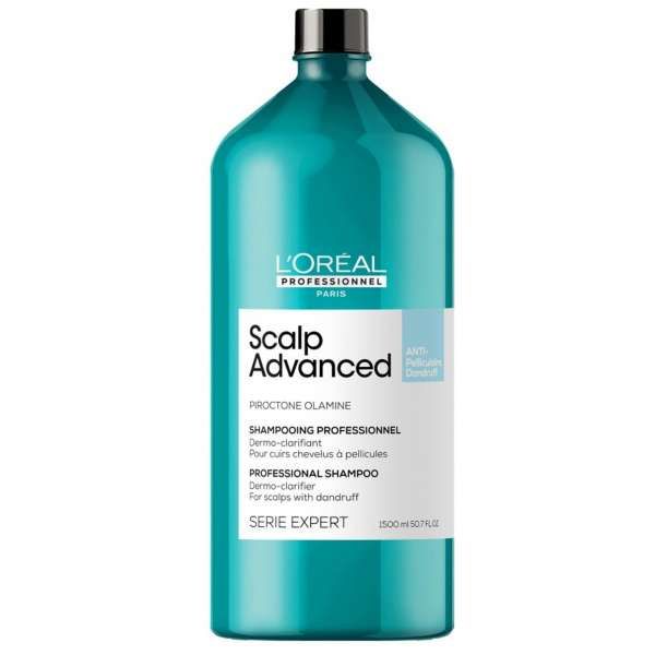LOREAL PROFESSIONNEL Loreal Expert Scalp Advanced Anti- Pelliculaire Dandruff Shampoo Antiforfora - 1500ml - MegaPrezzo