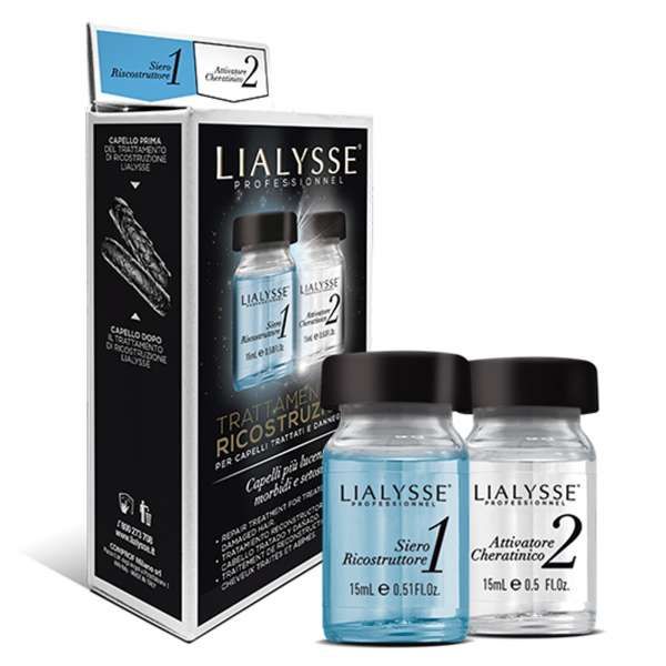 Lialysse Trattamento di Ricostruzione per Capelli - 2x15ml