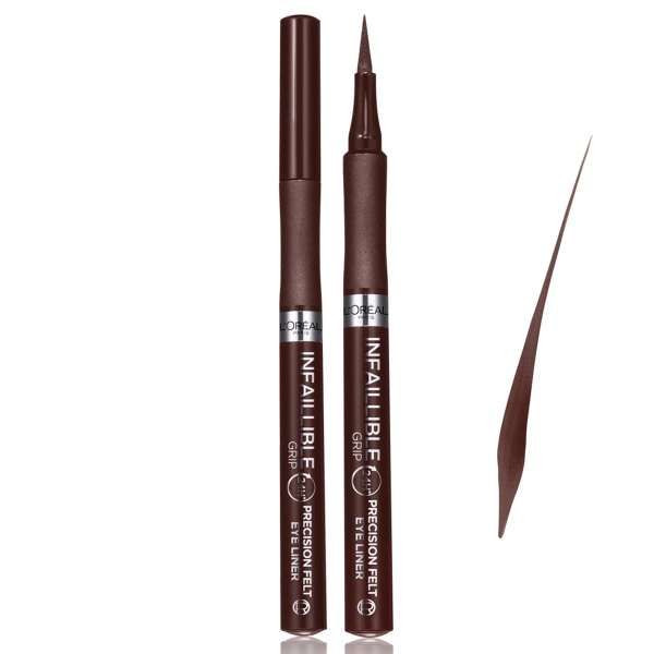 Loreal Paris Infaillible Grip Precision Felt Eyeliner - 02 Brown