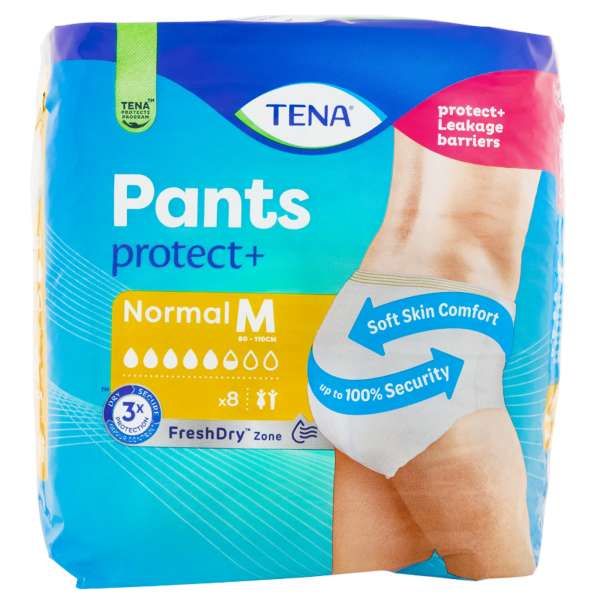 Tena Pants Protect+ Normal Misura M - 8pz
