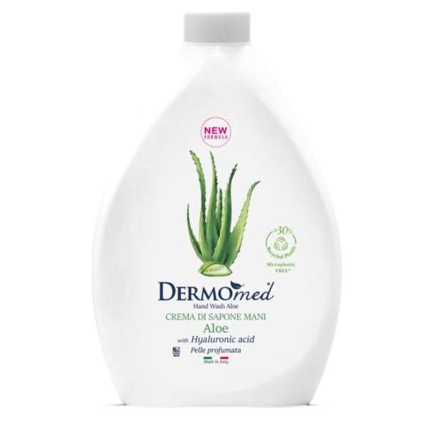 Dermomed Crema di Sapone Aloe - Ricarica 1000ml