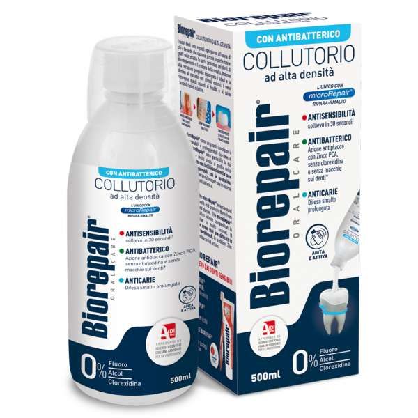 Biorepair Collutorio con Antibatterico - 500ml