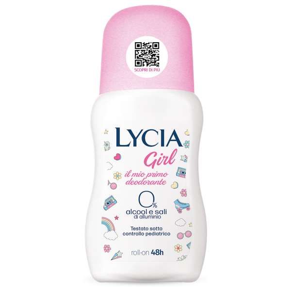 LYCIA Lycia Deodorante Roll-On Girl - 50ml - MegaPrezzo