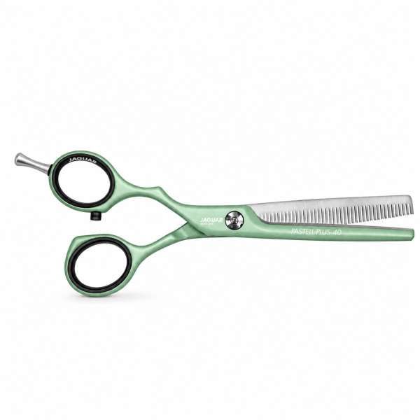 JAGUAR Jaguar Forbici Sfoltire Pastell Plus Offset Mat Green 40 Mancini - 5,25" - MegaPrezzo