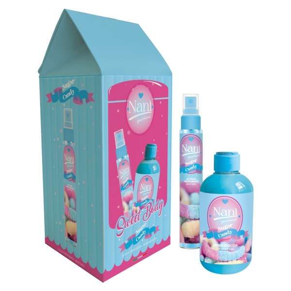 Nanì Sweet Body Sugar Candy Cofanetto con ShowerGel e Acqua Profumata