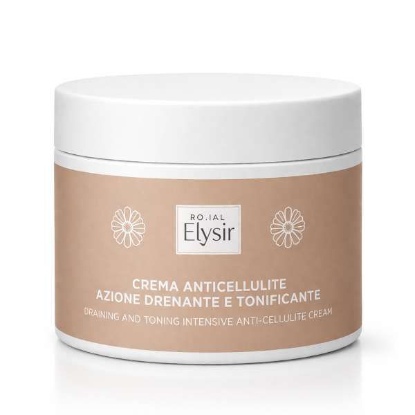 ROIAL Roial Elysir Crema Anticellulite Azione Drenante e Tonificante - 500ml - MegaPrezzo