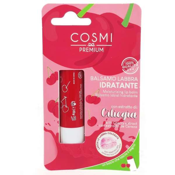 Cosmi Balsamo Labbra Idratante Stick - Ciliegia