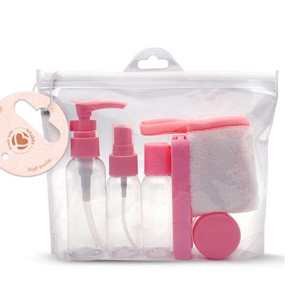 Setablu Set Flaconi Viaggio e Panno Struccante