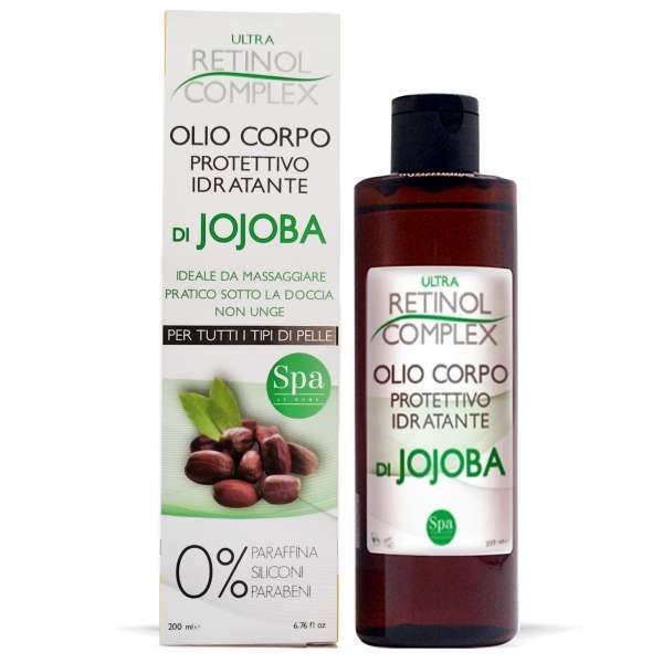 RETINOL COMPLEX Ultra Retinol Complex Olio Corpo Protettivo Jojoba - 200ml - MegaPrezzo