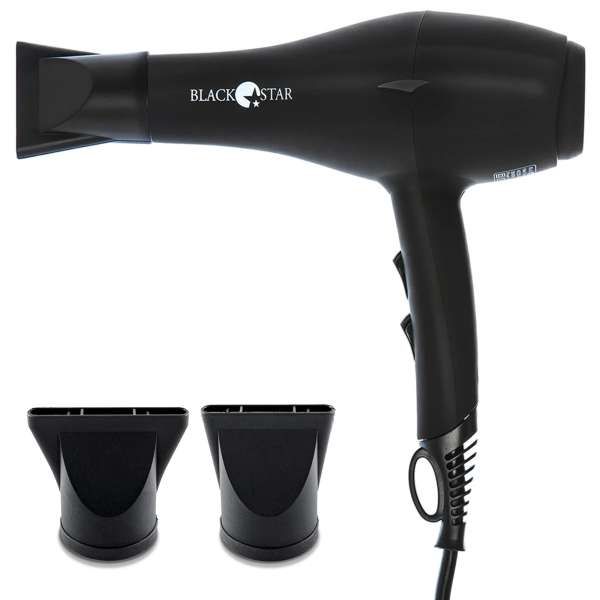 BLACK STAR Black Star Turbo Piuma 3.0 Asciugacapelli Phon Professionale - Nero - MegaPrezzo