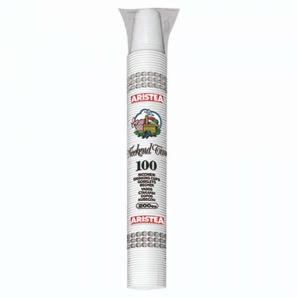 Aristea Bicchieri Weekend Time Bianchi 200cc - 100pz