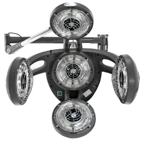 Gabbiano Infrazone GD-505W Casco a Muro - Grigio