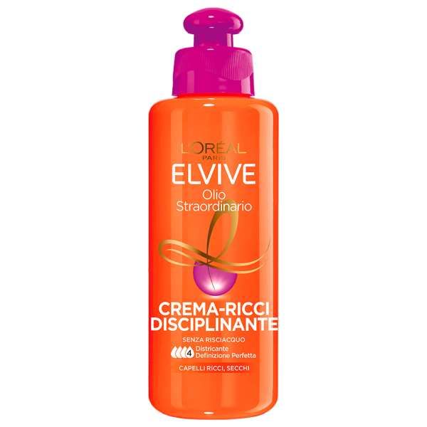 Loreal Elvive Olio Straordinario Crema Ricci Disciplinante - 200ml