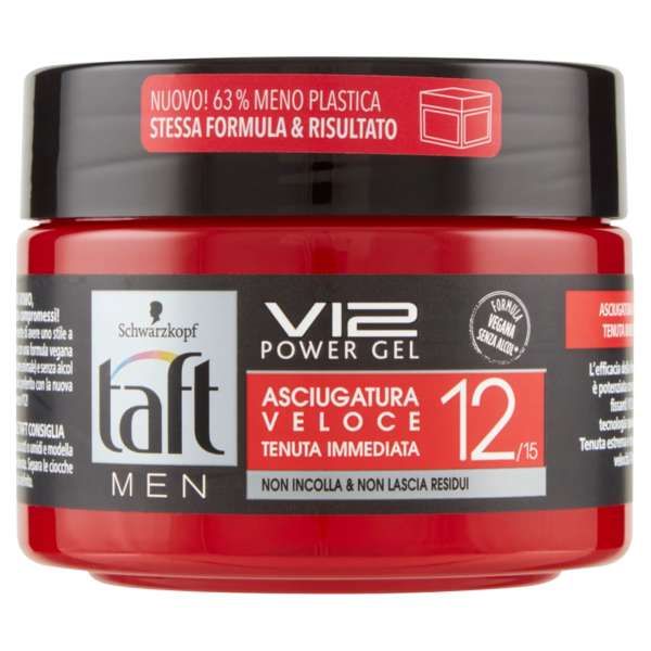 Testanera Taft V12 Power Gel Asciugatura Veloce - 250ml