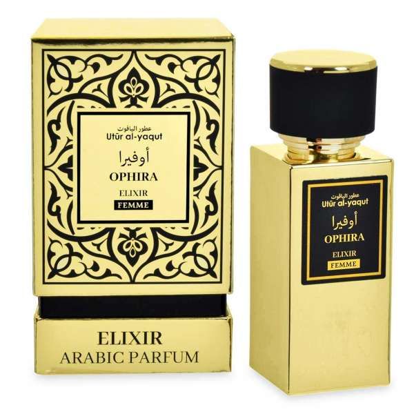 SAPHIR PARFUMS Saphir Bombonera Utur Al-Yaqut Elixir Ophira Profumo EDP Donna - 100ml - MegaPrezzo