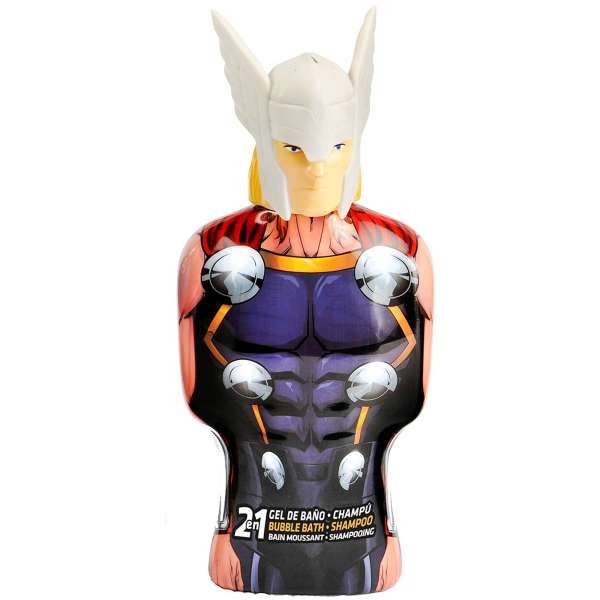 Avengers Tho 3D Shower Gel 2in1 per Bambini - 350ml