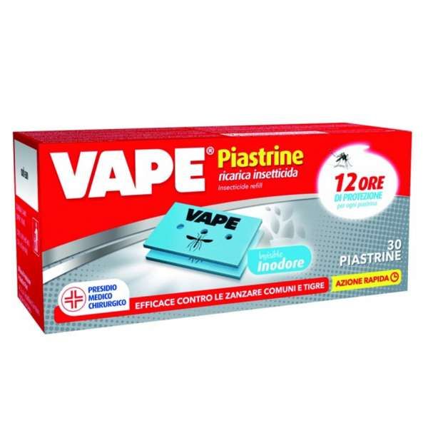 Vape Piastrine Anti Zanzare 30pz - Inodore