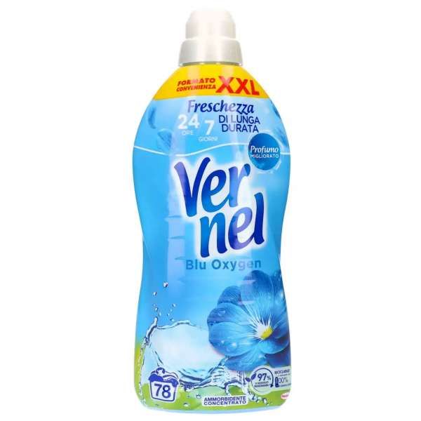 Vernel Ammorbidente Concentrato 78 Lavaggi - Blu Oxygen
