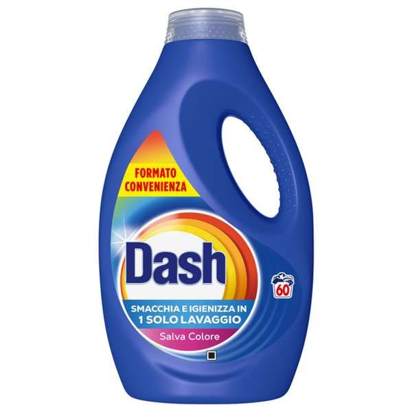 Dash Detersivo Liquido Bucato 2700ml - Salva Colore