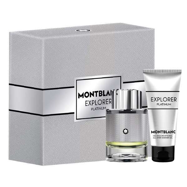 MONTBLANC Montblanc Explorer Platinum Cofanetto Uomo Profumo e Shower Gel - MegaPrezzo