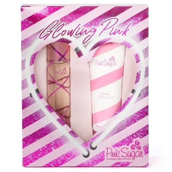 AQUOLINA Aquolina Cofanetto Pink Sugar Profumo EDT e Body Lotion - MegaPrezzo