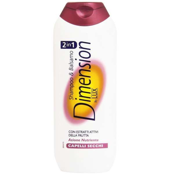 Dimension by Lux Shampoo & Balsamo 2in1 250ml - Capelli Secchi