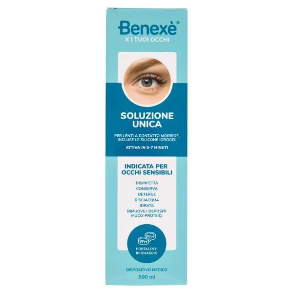 Benexè Soluzione Unica per Lenti a Contatto - 500ml