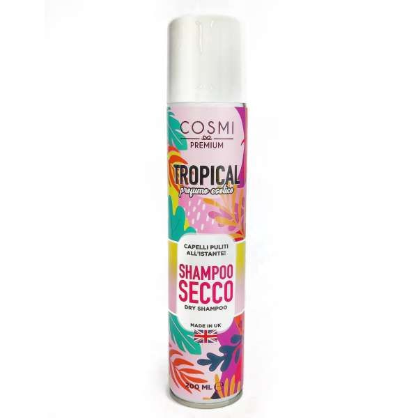 COSMI ITALIA Cosmi Shampoo Secco 200ml - Profumo Esotico - MegaPrezzo