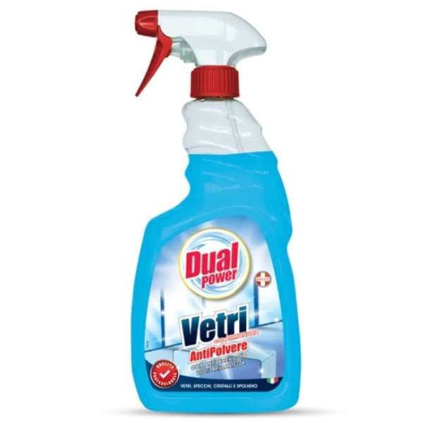 Dual Power Detergente Vetri e Specchi - 750ml