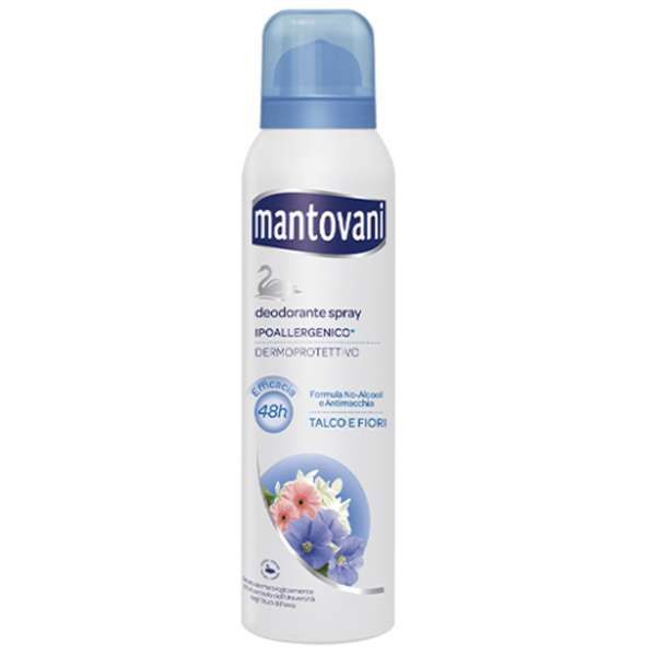 Mantovani Deodorante Spray Talco e Fiori - 150ml