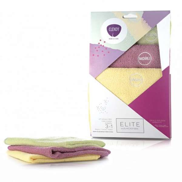 CLENDY Clendy Panno Microfibra Elite - 3pz - MegaPrezzo