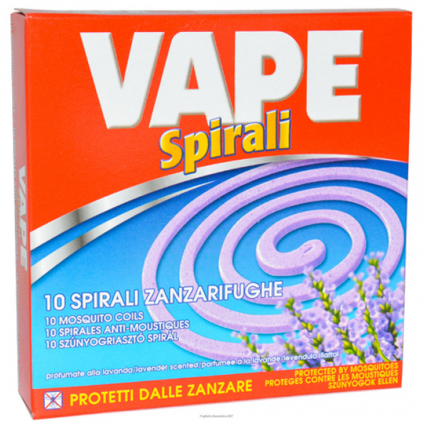 Vape Spirali Antizanzare Profumate - 10pz