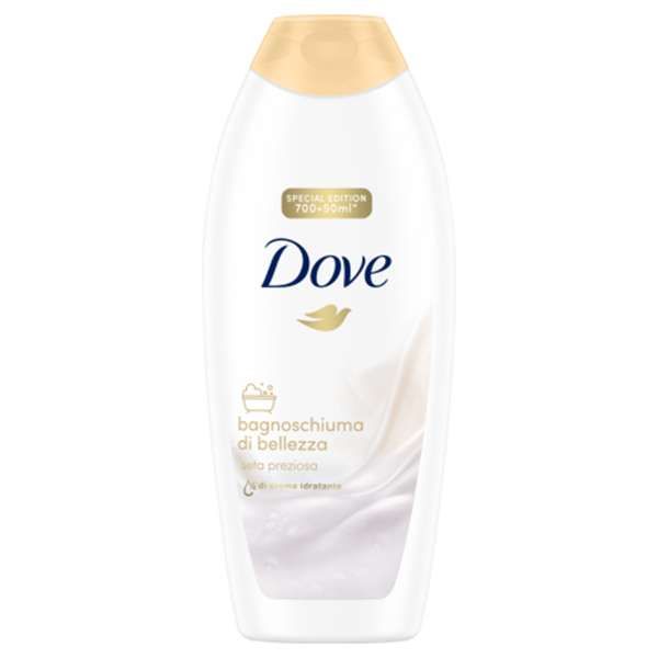 Dove Bagnoschiuma Seta Preziosa - 750ml