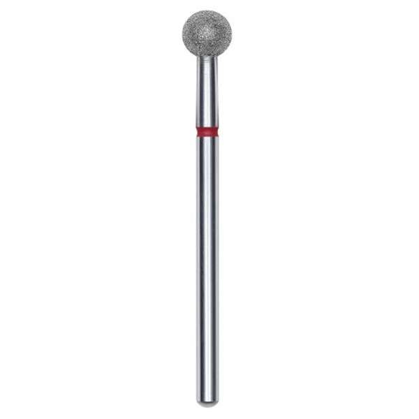 STALEKS PRO Staleks Pro Punta Fresa Diamantata Sfera Rosso - 5mm - MegaPrezzo