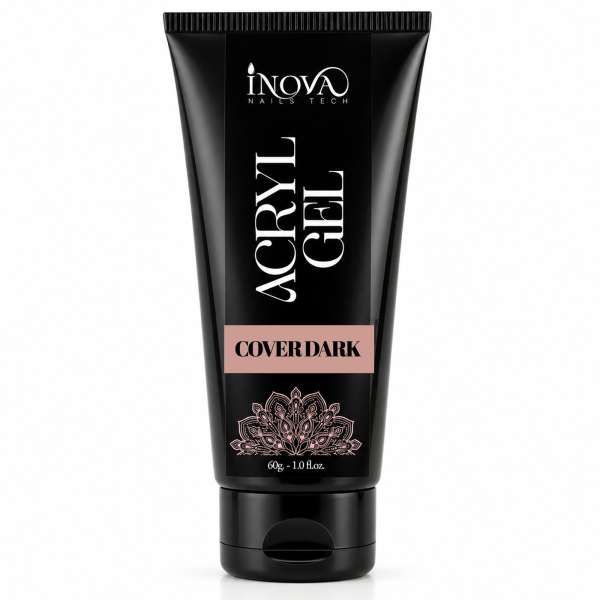 INOVA NAILS TECH Inova Nails Tech Acryl Gel Costruttore 60gr - Cover Dark - MegaPrezzo
