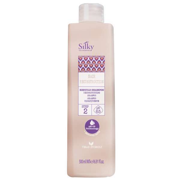 SILKY Silky Hair Reconstruction Shampoo Ricostituente - 500ml - MegaPrezzo