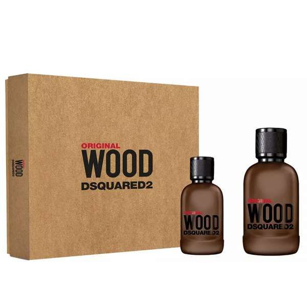 DSQUARED2 Dsquared2 Cofanetto Original Wood Pour Homme Profumo EDP 100ml - MegaPrezzo
