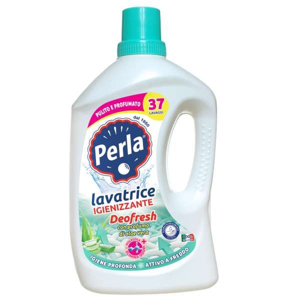 PERLA Perla Detersivo Liquido Lavatrice 1850ml - Deofresh - MegaPrezzo