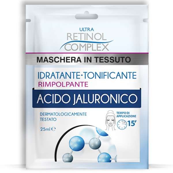 Ultra Retinol Complex Maschera Tessuto con Acido Jaluronico - 25ml