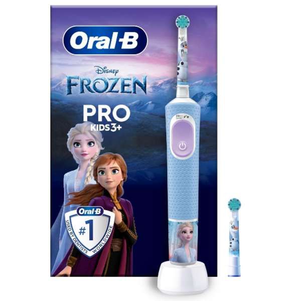 AZ - ORAL B Oral-B Spazzolino Elettrico Vitality Pro Kids- Frozen - MegaPrezzo
