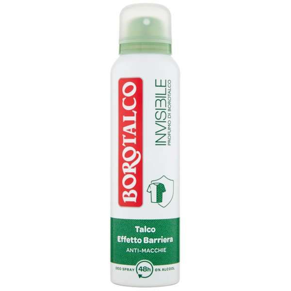 Borotalco Deodorante Spray Invisibile Verde - 150ml